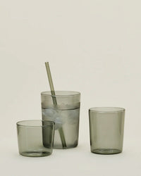 Set of 4 Essential Glassware in Smoke