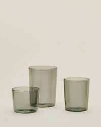 Set of 4 Essential Glassware in Smoke