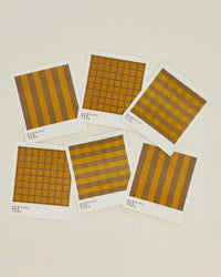 Essential Swedish Dishcloths in Mustard/Bronze - Set of 6