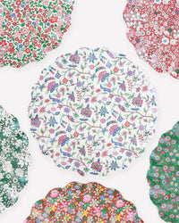 x Liberty Red & Green Reusable Large Plates