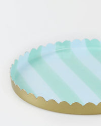 Pastel Striped Small Accessory Tray