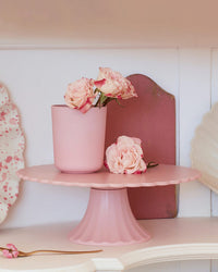Medium Bamboo Fiber Cake Stand