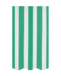 Add festive charm to your table with Meri Meri Festive Stripe Guest Towels—green and white vertical stripes and a scalloped edge for a standout look.