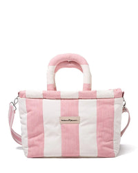 Cloud Cooler Tote Bag - Crew Pink Stripe