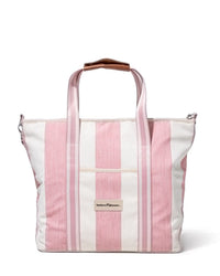 Cooler Tote Bag - Crew Pink Stripe
