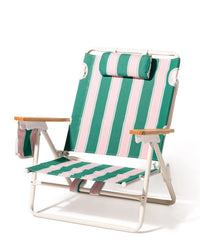 Penny Chair - Bistro Green Stripe